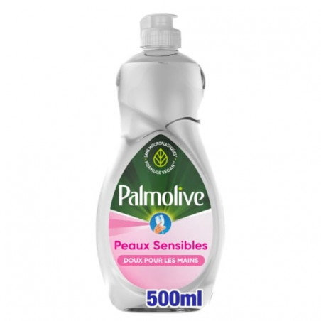 PALMOLIVE - Liquide Vaisselle Peaux Sensibles - flacon de 500 ml Sonico.fr