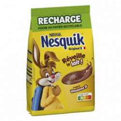 NESQUIK - Eco-Recharge Boisson Cacaotée - poche de 430 g Sonico.fr