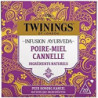 TWININGS - Infusion Ayurveda Poire Miel Cannelle - boite de 20 sachets  Sonico.fr