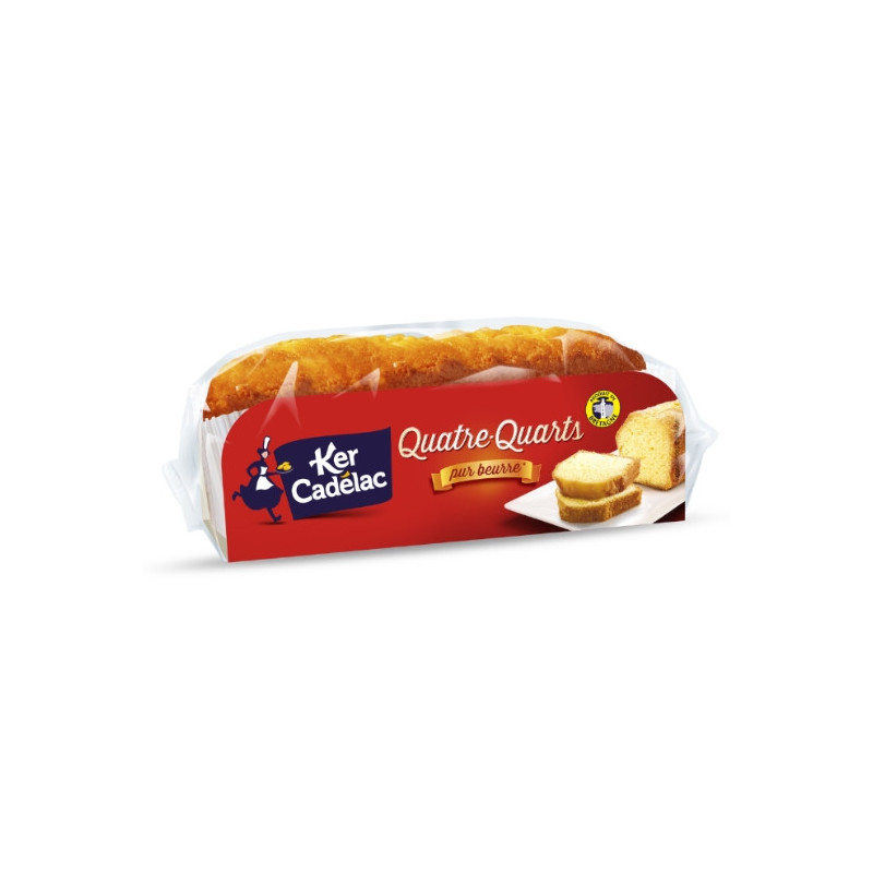 KER CADELAC - Quatre-Quarts Pur Beurre - gâteau de 200 g Sonico.fr