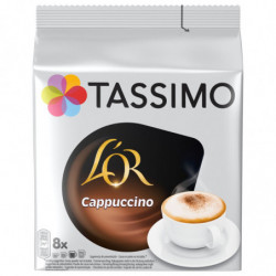 TASSIMO - L'Or Cappuccino - boite de 8 Dosettes de café Sonico.fr