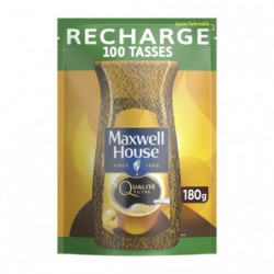MAXWELL HOUSE - Qualité Filtre Eco Recharge - recharge de 180 g Sonico.fr