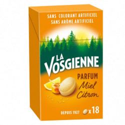 LA VOSGIENNE - Bonbons Miel Citron - boîte de 36 g Sonico.fr