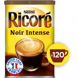 RICORE - Noir Intense Café Soluble Chicorée - boite de 240 g Sonico.fr