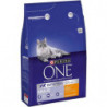 PURINA ONE - Croquettes pour chat Adulte Poulet - sac de 3 kg Sonico.fr
