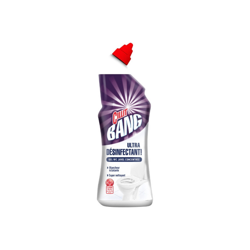 CILLIT BANG - Gel concentré Ultra Désinfectant Nettoyant ménager - flacon de 750 ml Sonico.fr