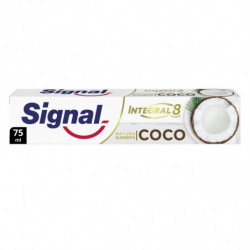 SIGNAL - Intégral 8 Nature Elements Dentifrice blancheur aux extraits de coco - 75 ml Sonico.fr