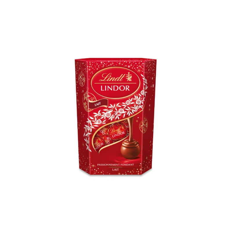 LINDT - Lindor Bouchées de chocolat au lait - 200 g Sonico.fr
