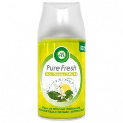 AIR WICK - Recharge pour Diffuseur Freshmatic Max Rafraîchissant parfum Fleurs de Citronnier - 250 ml Sonico.fr