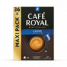 CAFE ROYAL - Lungo Café capsules Compatibles Nespresso - boite de 36 capsules Sonico.fr