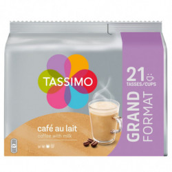 TASSIMO - Café Au Lait - boite de 21 Dosettes - 242 g Sonico.fr
