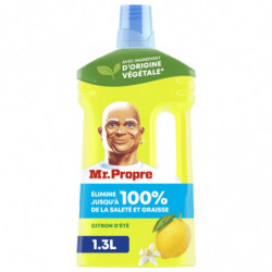 MR PROPRE - Nettoyant Ménager Citrons D'Été - bidon de 1.3 l Sonico.fr