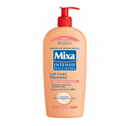 MIXA - Intensif peaux sèches Lait corps réparateur Allantoine - flacon de 400 ml Sonico.fr