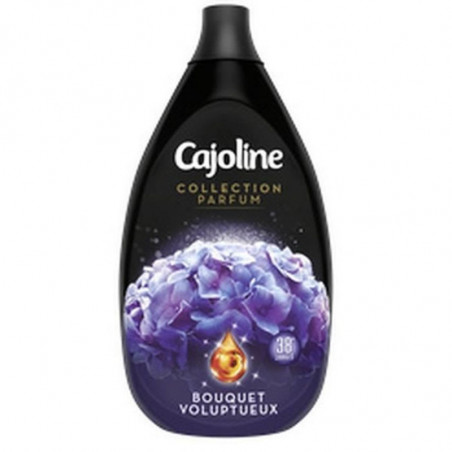 CAJOLINE - Collection Bouquet Voluptueux Parfum Adoucissant linge  38 lavages - flacon de 950 ml  Sonico.fr