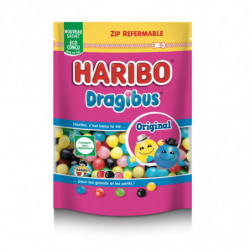 HARIBO - Bonbons Dragibus - Bonbons - paquet de 220 g Sonico.fr
