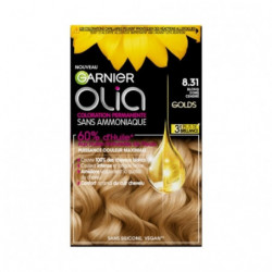 OLIA - Coloration Cheveux Permanente Sans Amoniaque 8.31 Blond Doré Cendré Sonico.fr