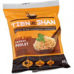 TIEN SHAN - Nouilles Poulet  - paquet de 85 g Sonico.fr