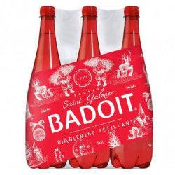 BADOIT - Eau gazeuse - pack de 6 bouteilles de 1 l Sonico.fr