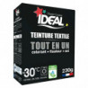 IDEAL - Teinture Tissus Poudre Tout En Un Mini Noir - boite de 230 g Sonico.fr