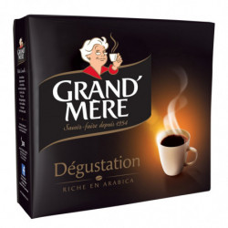 GRAND MERE - Café Dégustation Moulu - paquet de 2x250 g Sonico.fr