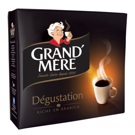 GRAND MERE - Café Dégustation Moulu - paquet de 2x250 g Sonico.fr