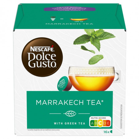 NESCAFE DOLCE GUSTO - Marrakech Tea Thé - boite de 16 capsules Sonico.fr