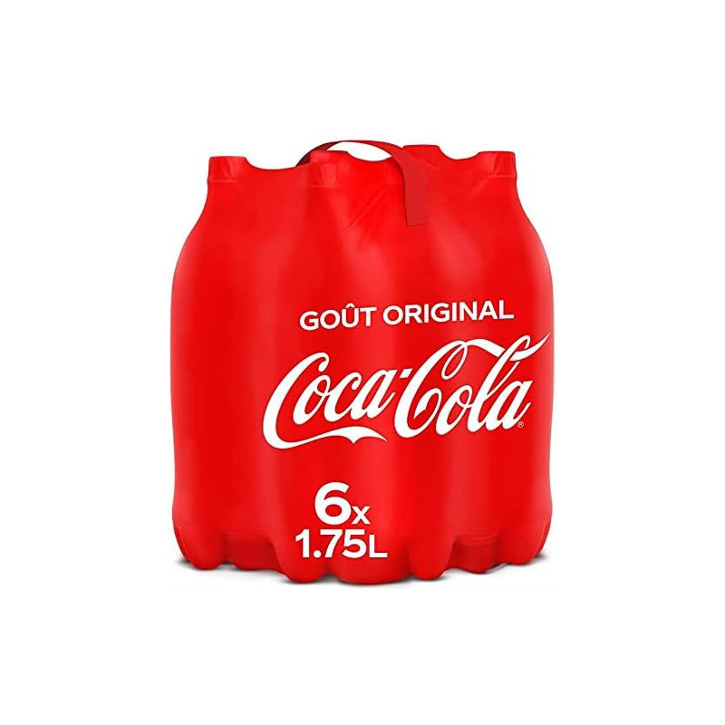 COCA COLA - Coca-Cola Original - pack de 6 bouteilles de 1,75 l Sonico.fr