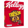 KELLOGG'S - Trésor Céréales fourrées au chocolat noisette - boîte de 375 g Sonico.fr