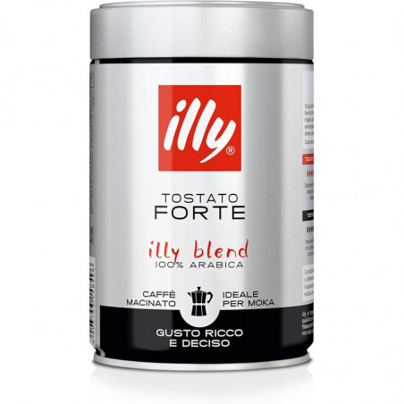 ILLY - Forte Café moulu - Boite de 250 g Sonico.fr