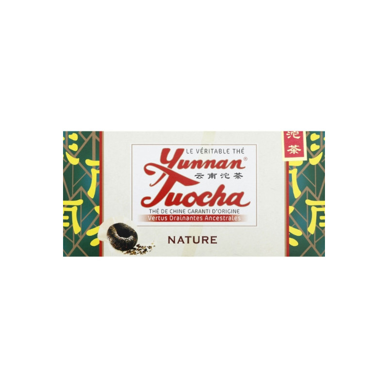 YUNNAN TUOCHA - Thé noir nature - Thé de Chine - 25 sachets individuels - 50g Sonico.fr
