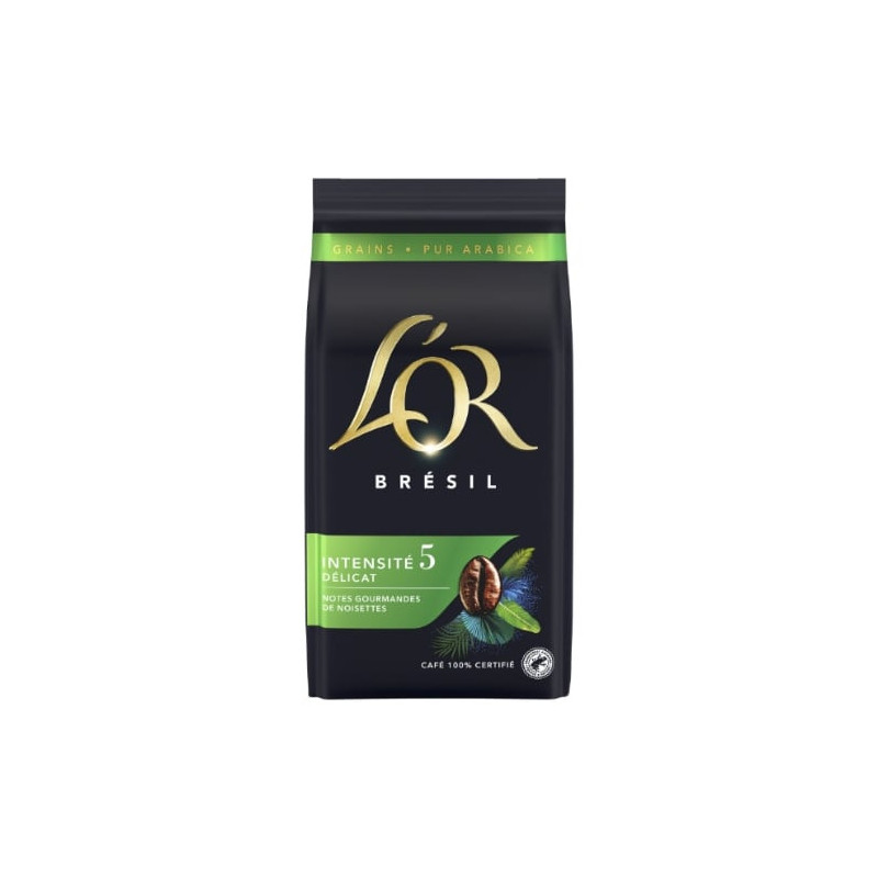 L'OR - Sélection Brésil Café Grains - paquet de 500 g Sonico.fr