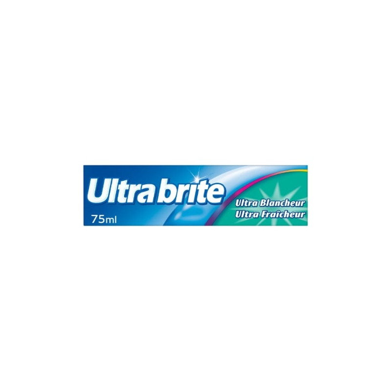 ULTRA BRITE - Dentifrice Ultra Blancheur - tube de 75 ml Sonico.fr