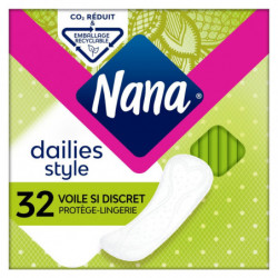 NANA - Protège-slips voile Si Discret normal - paquet de 32 protège-slips Sonico.fr