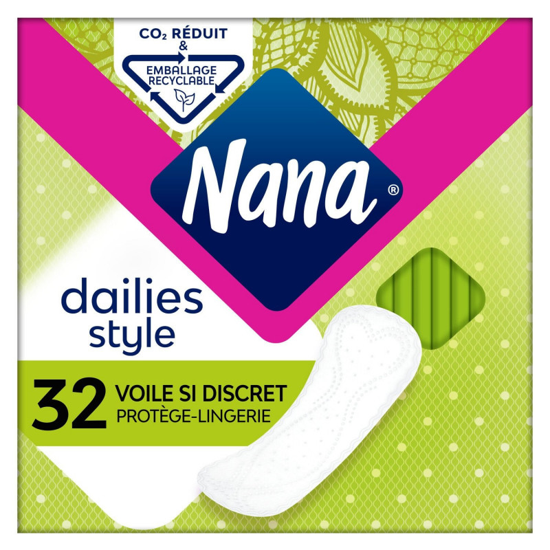 NANA - Protège-slips voile Si Discret normal - paquet de 32 protège-slips Sonico.fr