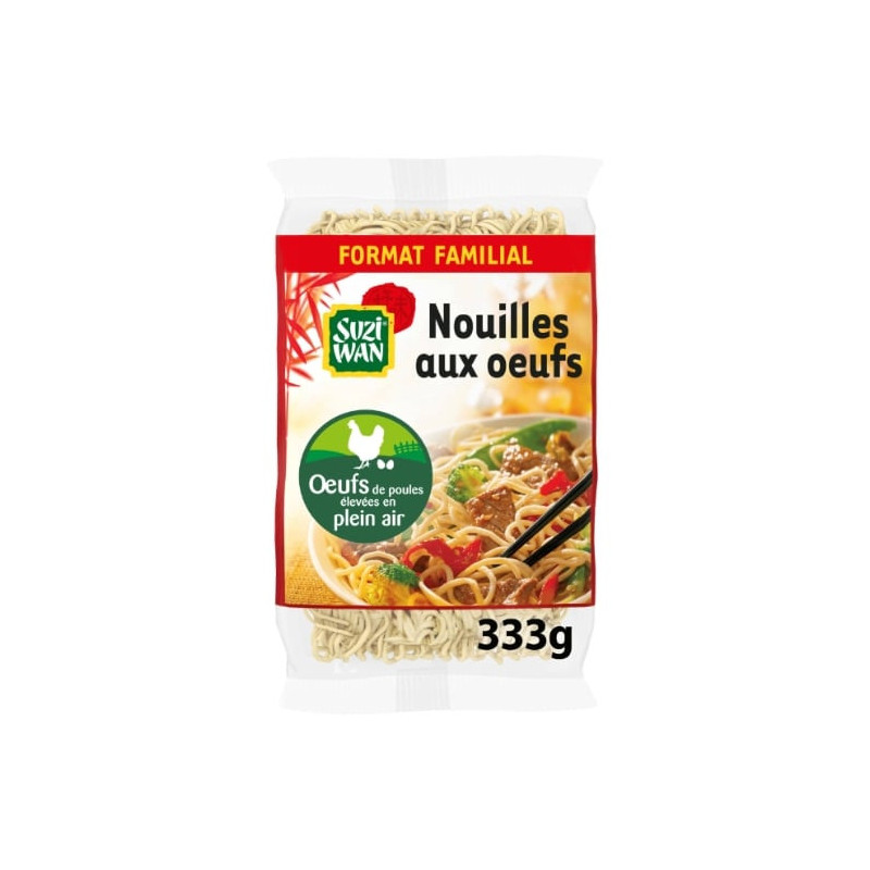 SUZI WAN - Nouilles Asiatiques aux ufs - paquet de 333 g Sonico.fr