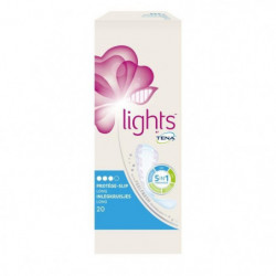 LIGHTS BY TENA - Protège-slips Longs - boite de 20 Protège-slips Sonico.fr