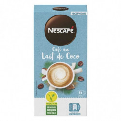 NESCAFE - Café au lait de coco - boite de 6 sticks Sonico.fr