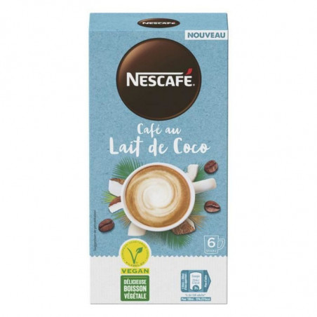 NESCAFE - Café au lait de coco - boite de 6 sticks Sonico.fr
