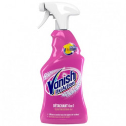 VANISH - Oxi Action Spray détachant 4en1 textile - pistolet de 750 ml  Sonico.fr