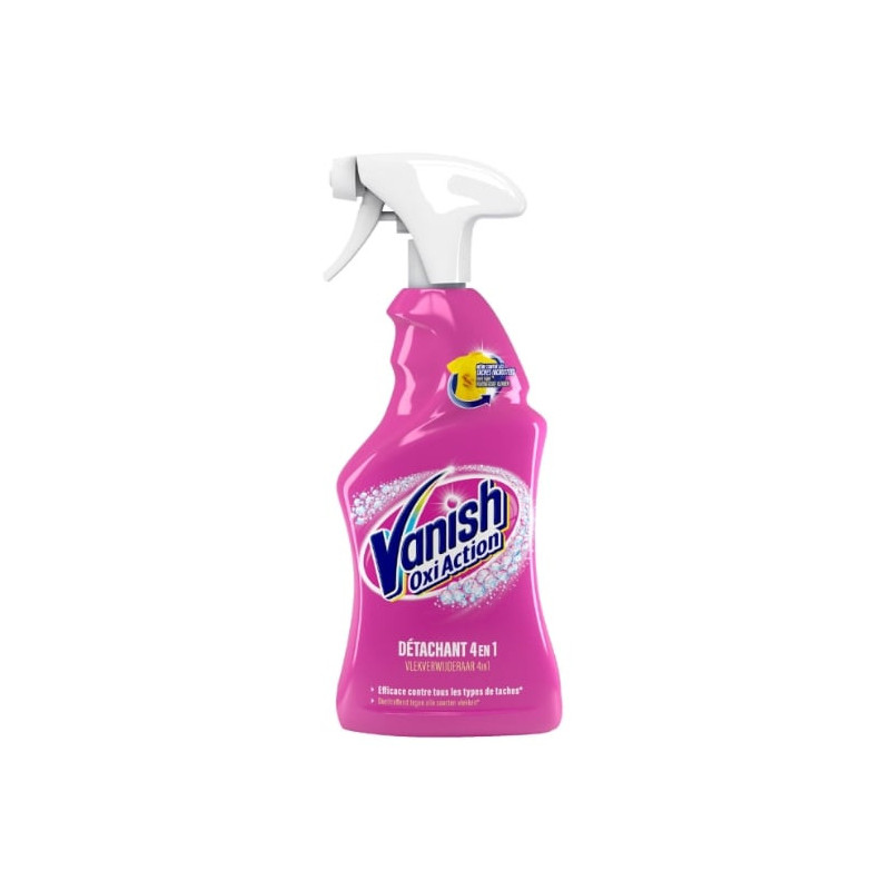 VANISH - Oxi Action Spray détachant 4en1 textile - pistolet de 750 ml  Sonico.fr