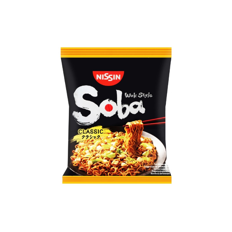 NISSIN - Soba nouilles Sautées Classique - sachet de 109 g Sonico.fr