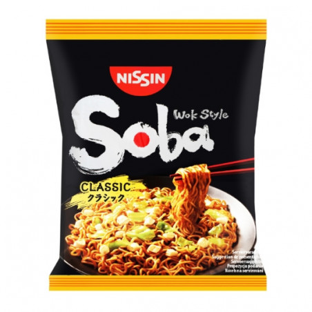NISSIN - Soba nouilles Sautées Classique - sachet de 109 g Sonico.fr