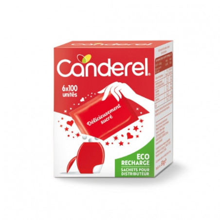 CANDEREL - Edulcorant - Recharge De 600 Comprimés  Sonico.fr