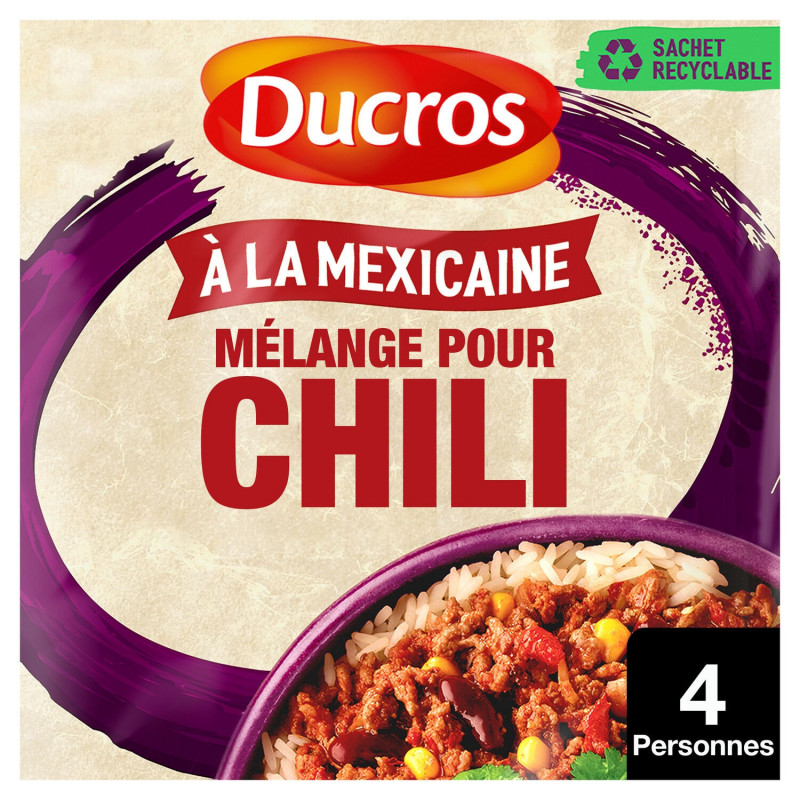 DUCROS - Epices pour chili Mexicain - sachet de 20 g Sonico.fr