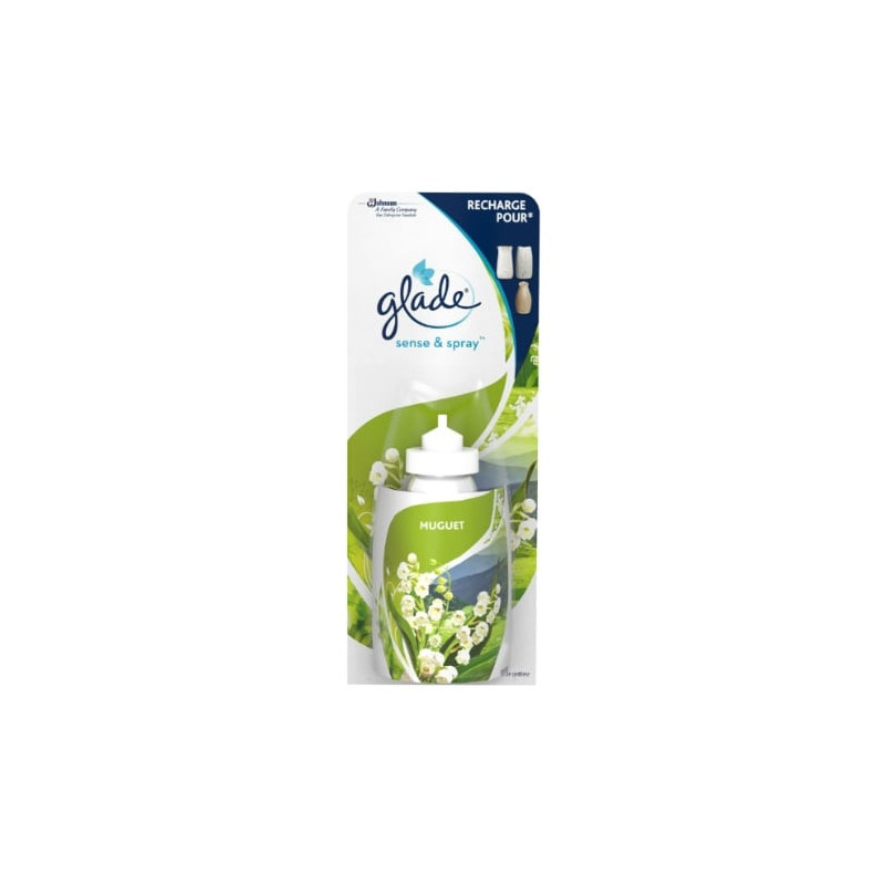 GLADE BY BRISE - Recharge Sense Et Spray Brin De Muguet - recharge de 18 ml Sonico.fr