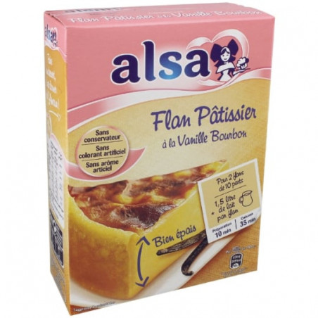 ALSA - Préparation flan pâtissier aux ufs - paquet de 720 g Sonico.fr