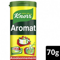 KNORR - Epices Aromat - Bouillons - boite de 70 g Sonico.fr